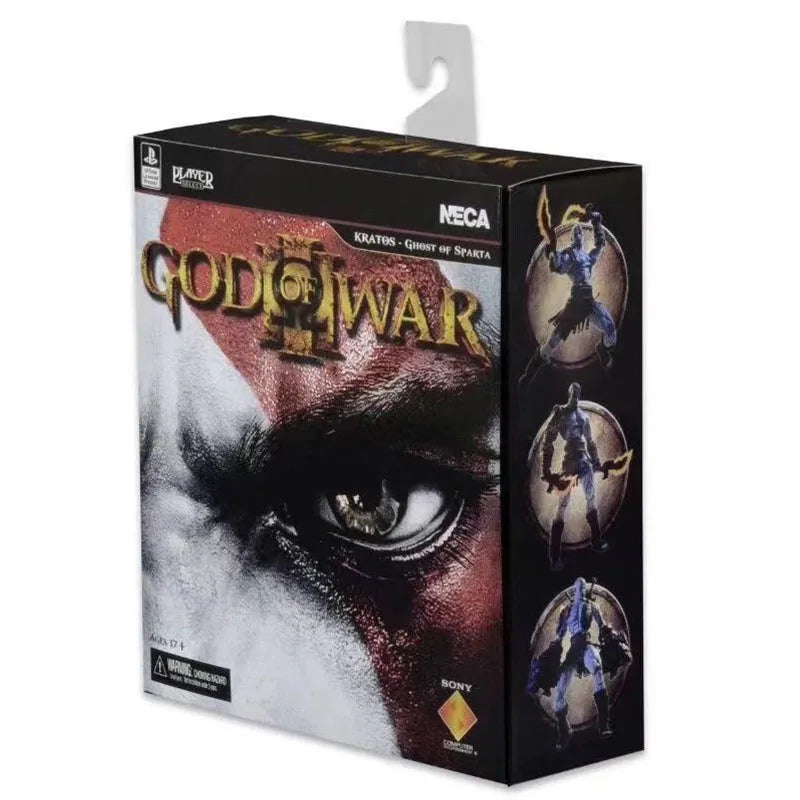 Estatueta Kratos God of War Colecionável 18cm