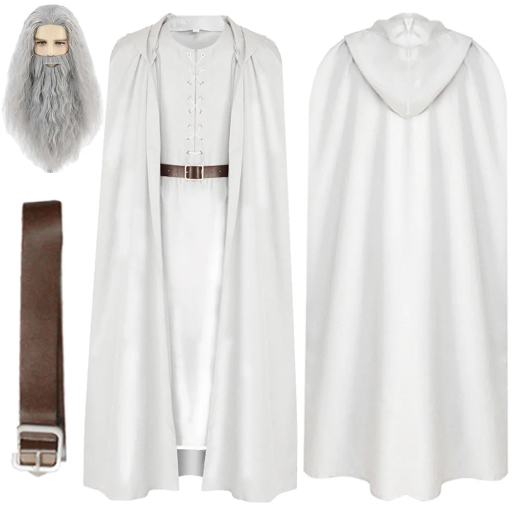 Cosplay Gandalf Feiticeiro Traje Hobbit
