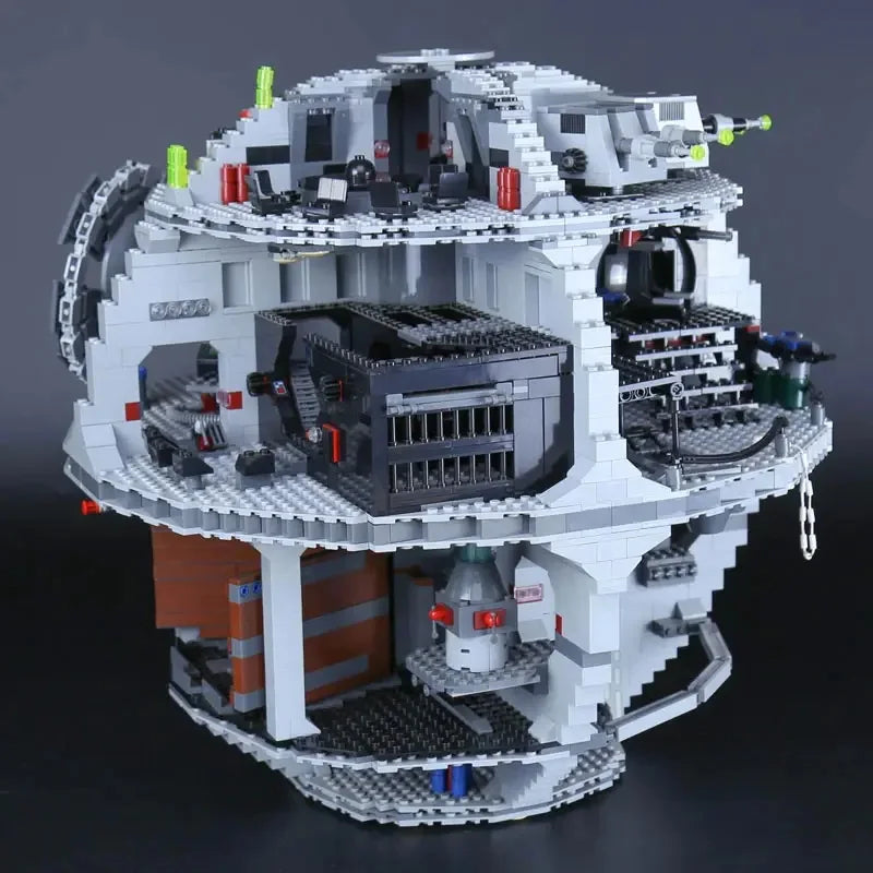 Bloco de Montar Estrela da Morte Com 25 Mini Figuras