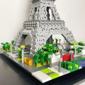 Blocos de Montar Torre Eiffel Compátivel com LEGO