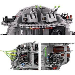 Bloco de Montar Estrela da Morte Com 25 Mini Figuras