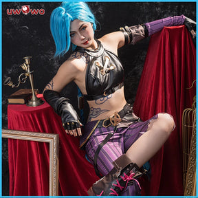 Cosplay Jinx League of Legends Feminino