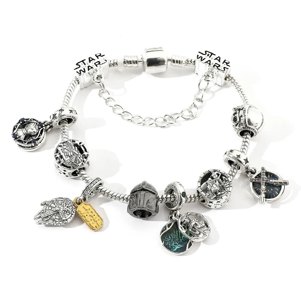 Pulseira Bracelete Personagens Star Wars