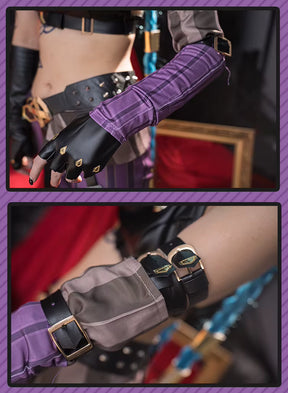 Cosplay Jinx League of Legends Feminino