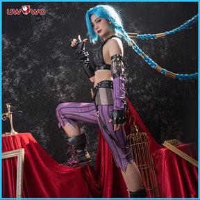Cosplay Jinx League of Legends Feminino