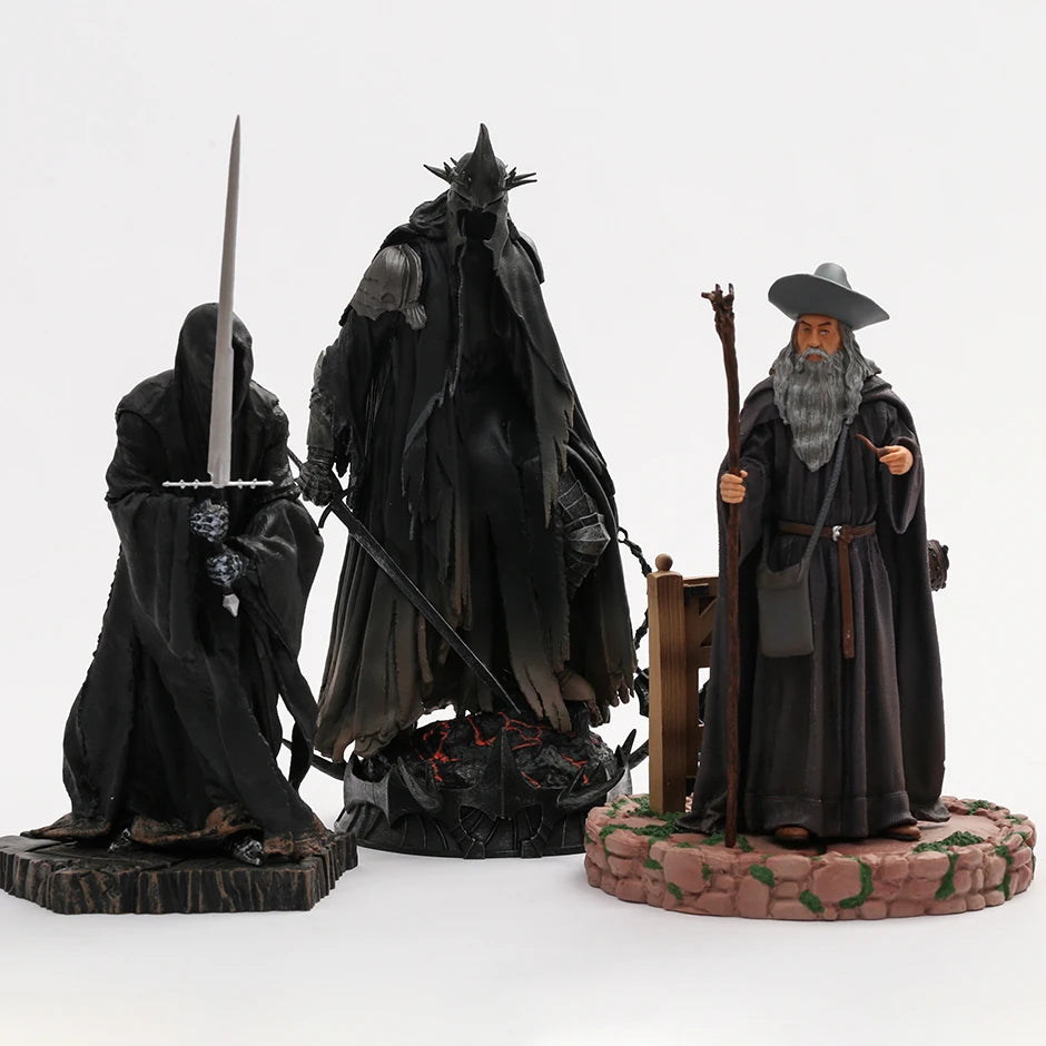 Figuras Senhor dos Aneis Gandalf Ringwraith Nazgul Angmar