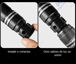 Sabre de Luz Duplo Para Combate RGB Darth Maul