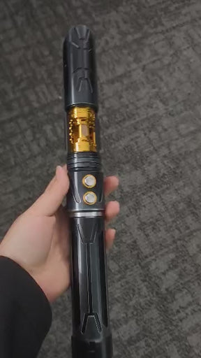 Sabre de Luz Dark Hunter com Crystal Kyber Vermelho